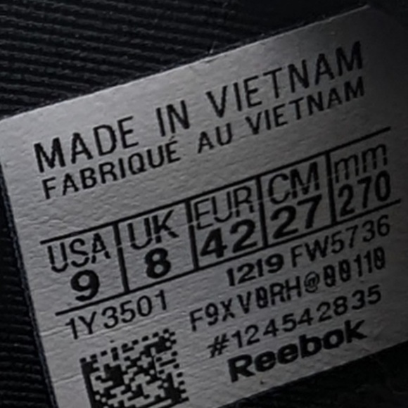 Reebok Zig Kinetica Concept Type 2 Black Teal Mens Training Sneakers FW5736 Sz 9 - Picture 6 of 6